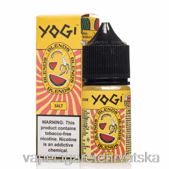 Vape Cigareta Banana Lubenica Led - Yogi Mješavine Soli - 30 Ml 20 Mg